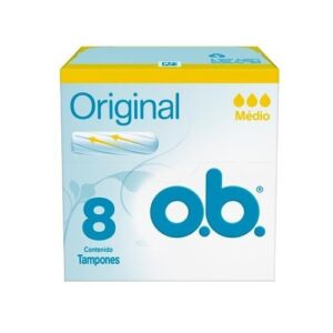 OB TAMPONES ORIGINAL MEDIO x 8