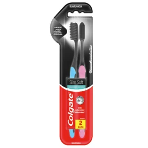 COLGATE SLIM SOFT BLACK SVE2x1