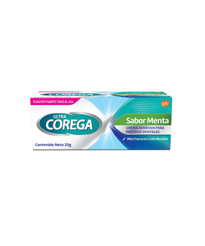 ULTRA COREGA CREMA x 20 MENTA