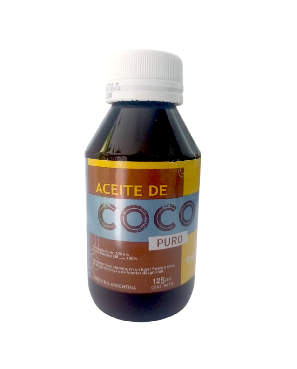 ACEITE COCO PURO TABLADAx125ML