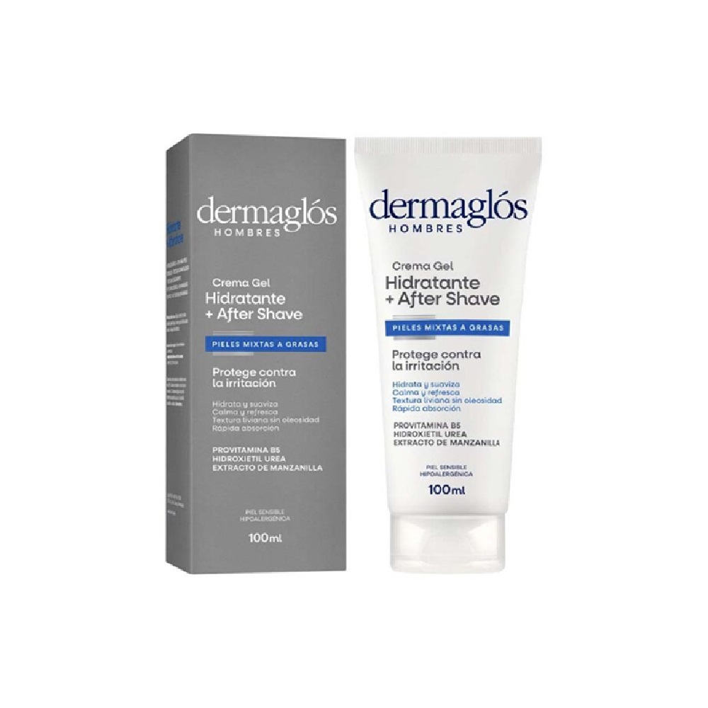 DERMAGLOS HOMBRE AFT/SHAVEx100