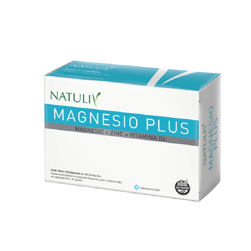 MAGNESIO PLUS NATULIV CAPSx 30