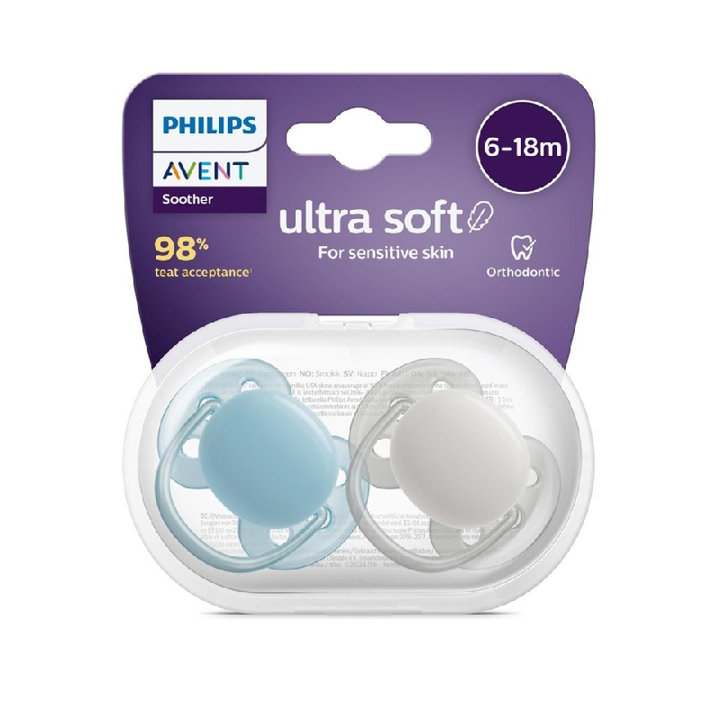AVENT CHUP.UA 6-18m 2u GRIS/AZ