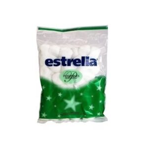 ESTRELLA POMPONES ALGODON x 50