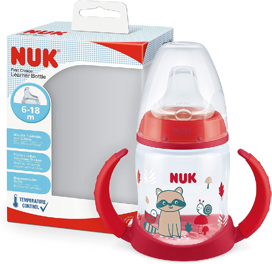 NUK VASO 150ML ROJO APRENDIZAJE 6-18