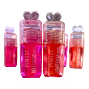 PINK21 HEART LIPGLOSS