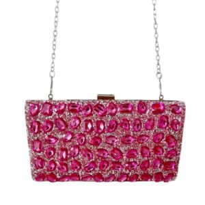 CARTERA FIESTA PIEDRA ROSA