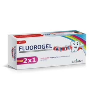 FLUOROGEL CHIQUITOS GEL X60G TUTTI-FRUTTI PROMO 2X1