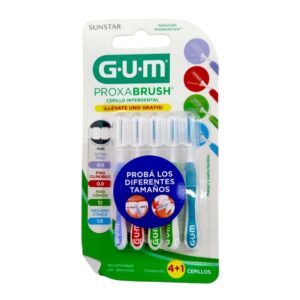 CEPIL. INTERDENTAL GUM PROXABRUSH X4+1 MIX