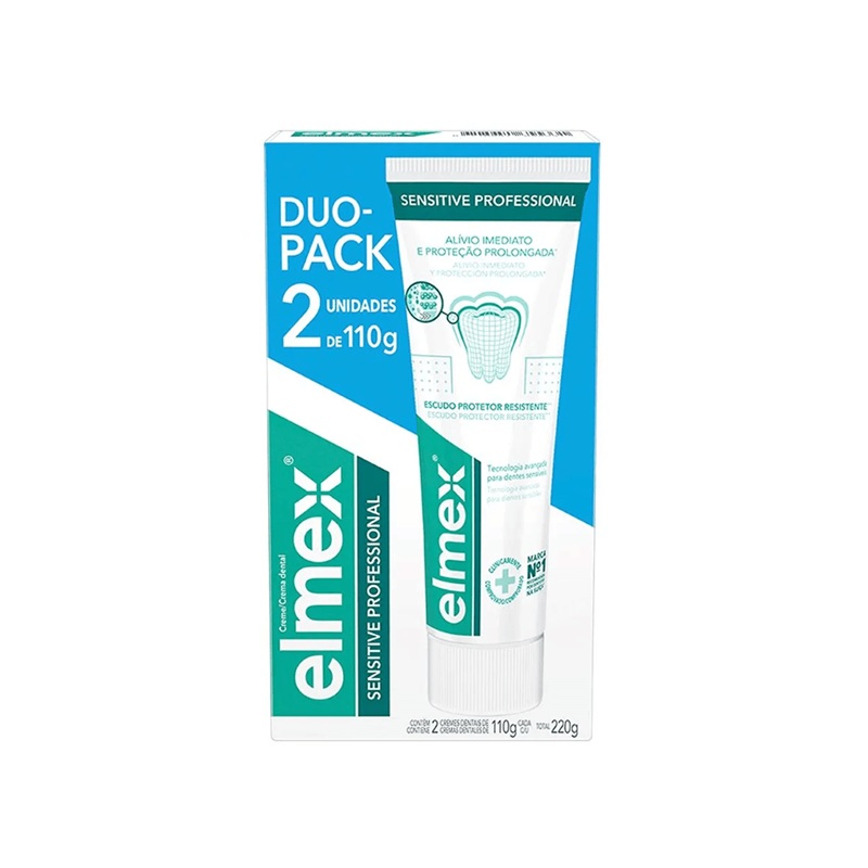 DENTI. ELMEX SENSITIVE DUO PACK X110G