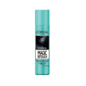 RETOQ. RAIZ MAGIC RETOUCH SPRAY X75ML NEGRO PRETO