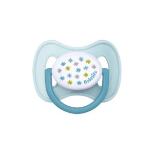 CHUPETE SIMETRICO TETINA SILICONA TALLE 1 Celeste