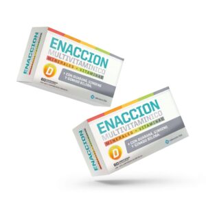 ENACCION MULTIVITAMINICO x30 COMP 80%OFF EN LA 2da UNID